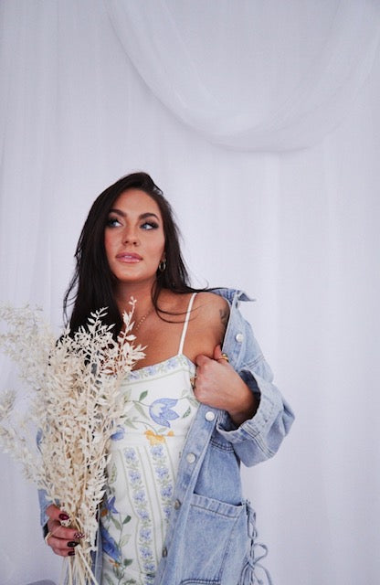 The Bow Edit Jean Jacket