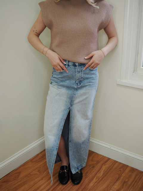 The Denim Maxi